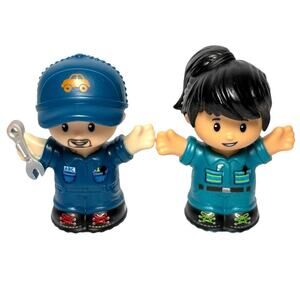 Fisher Price Little People Mechanic BUNDLE